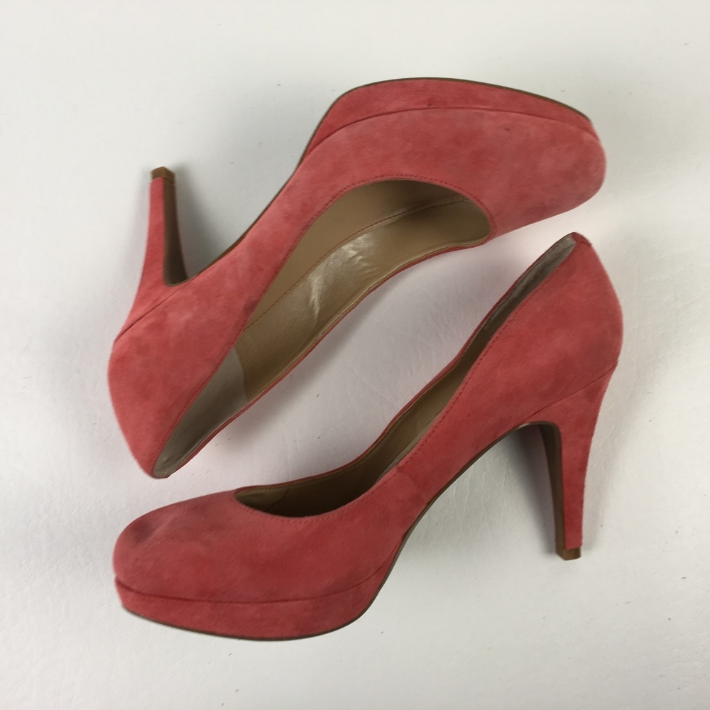 Marc Womens Pink Fisher Pump Heels DR01001 8 - Picture 2 of 6